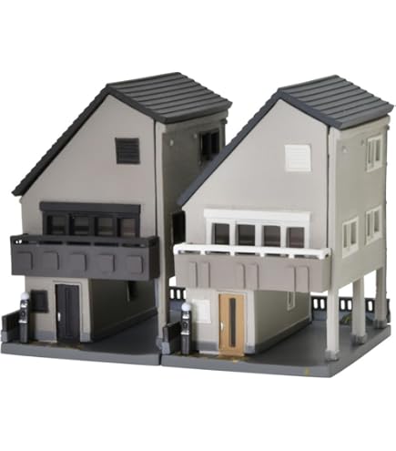 3F【希少】kibri Zゲージ 6882 山小屋・シャーレ 2棟セット（完成品 Amazon | Kibri キブリ 36818 Z 1/220 住宅/家/ハウス | 鉄道模型 通販